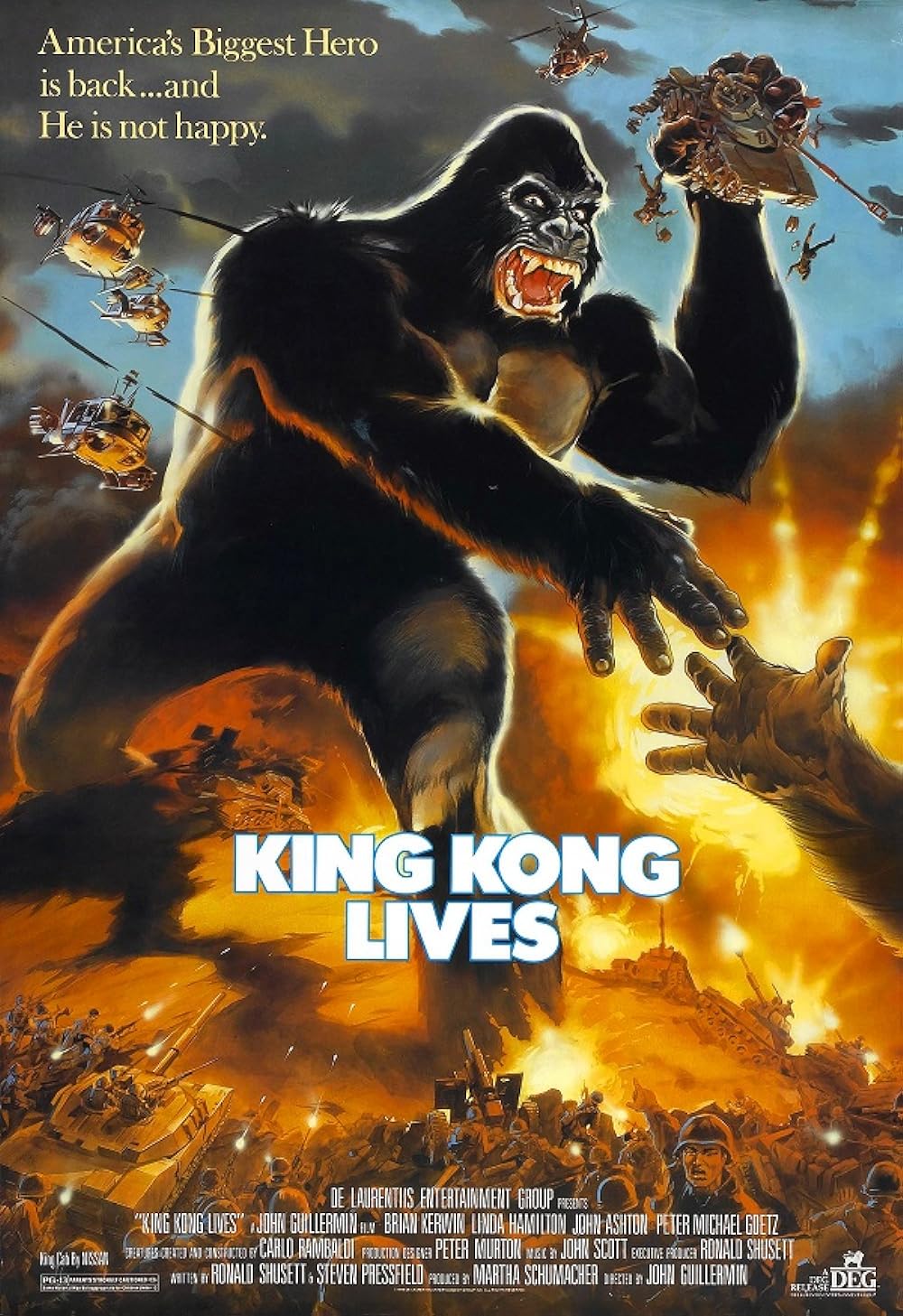 постер Кинг Конг жив